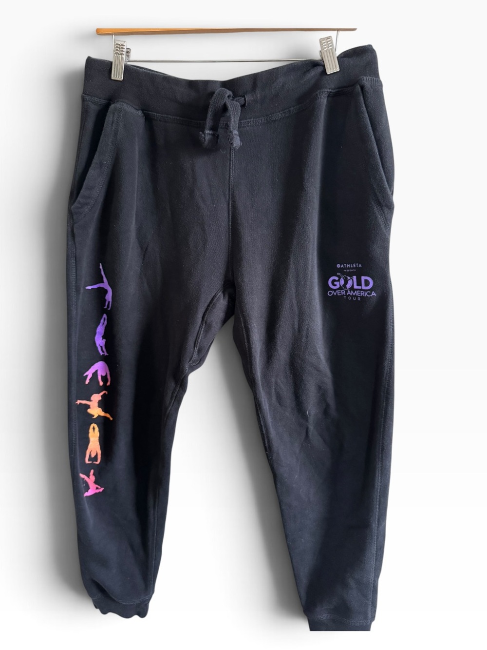 Athleta Presents Gold Over America Tour sweats size L